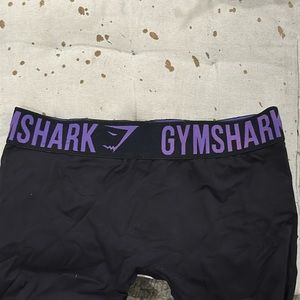 GYMSHARK ✨ Black Blue Leggings Tights Gym Size Small S